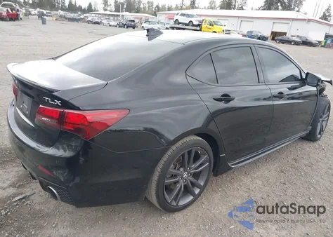 2018 Acura Tlx Tech A-Spec Pkgs z USA, uszkodzony, nr VIN 19UUB2F68JA011392